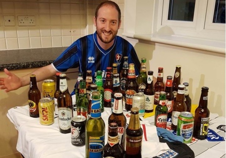 Imagen principal de COMPRÓ 48 CERVEZAS DE LOS PAÍSES QUE JUEGAN EL MUNDIAL Y SE TOMARÁ UNA CADA VEZ QUE UNA SELECCIÓN QUEDE ELIMINADA